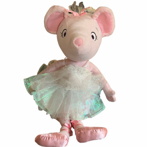 Madame Alexander Swan lake Angelina plush Ballerina Mouse Plush  Doll 18”